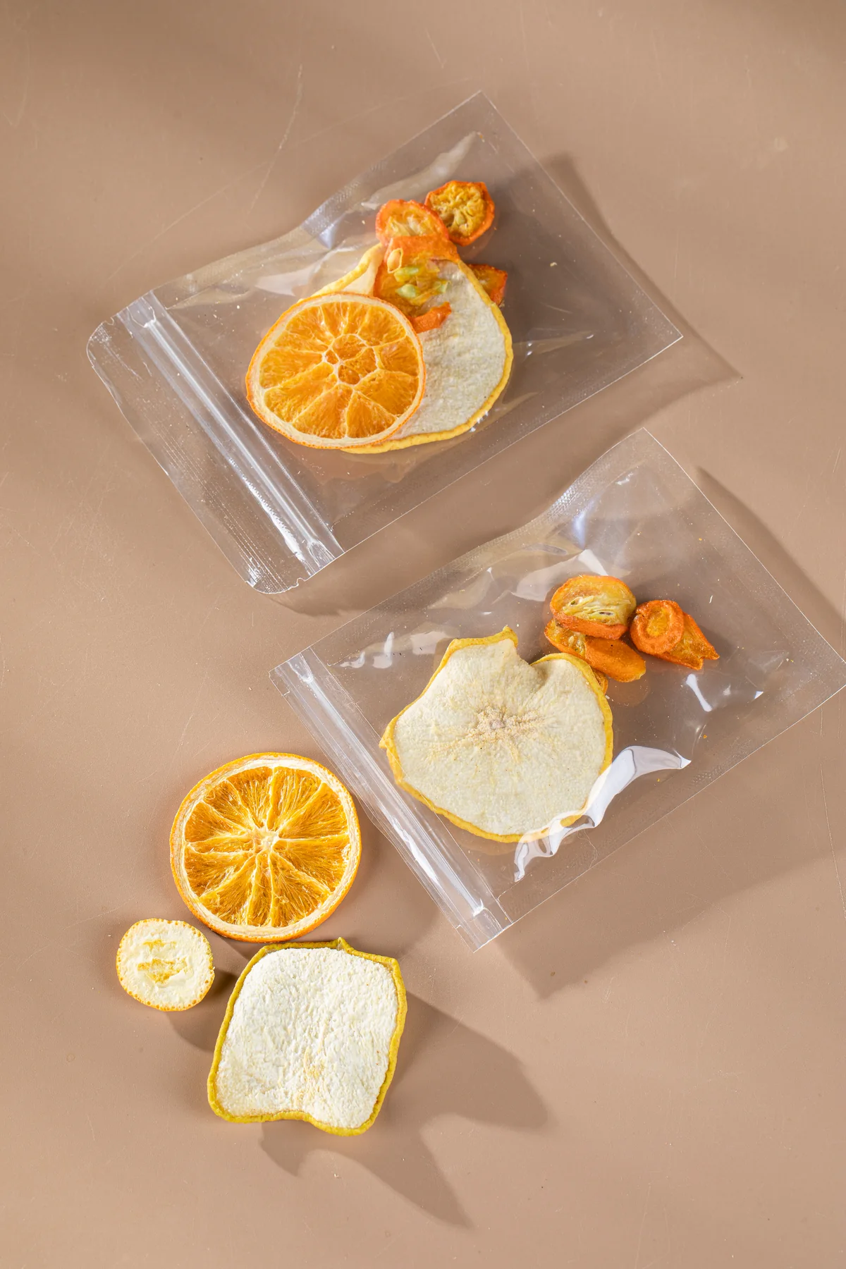 Vbleaf Gold supplied photograph showing visible dried citrus and pear.